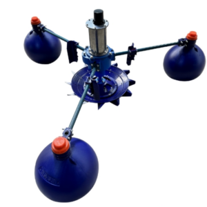 Impeller-type Aerator - Water-cooled Version (Stainless Steel Housing) Equipped with Traditional Three-phase Asynchronous Motor